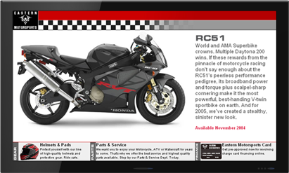 Digital signage example